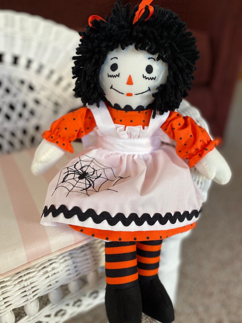 20 inch Halloween Raggedy Ann Doll Handmade in USA Doll image 1