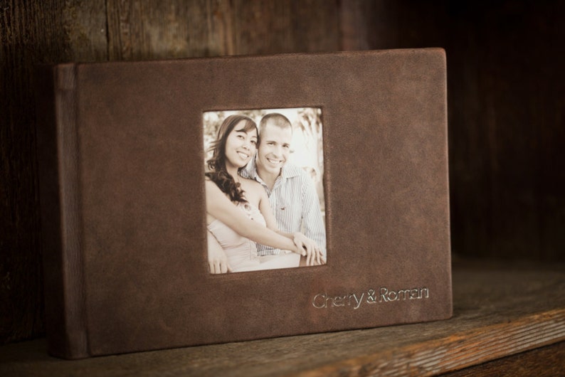 Guestbook or Engagement photo album Etsy