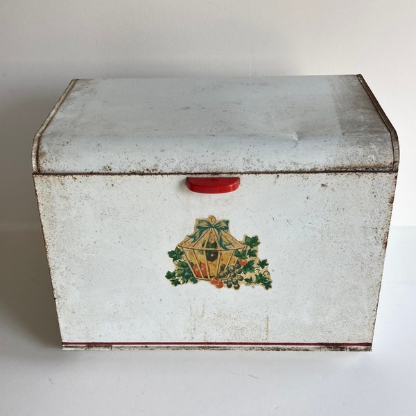 Metal Bread Box Etsy