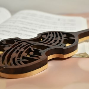 Violin Wall Plaque (Made-to-Order!) - Violin Lover - Wooden Violin - Violin Wall Art - Music Lover Gift