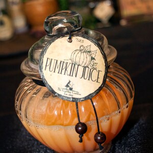 Pumpkin Juice Jar
