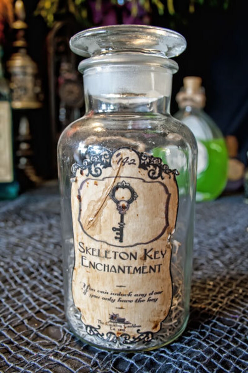 The Cackling Cauldron Original Labels ~ 5 Original, Unique Magic Potion ...