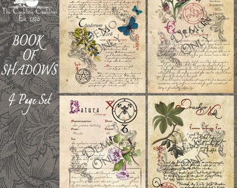 The Cackling Cauldron ~ Book of Shadows: Spell set 2