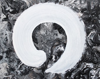 Universal Hope- original enso painting