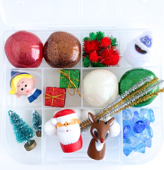Rudolph Signature Play Dough Sensory Kit Christmas Playdough