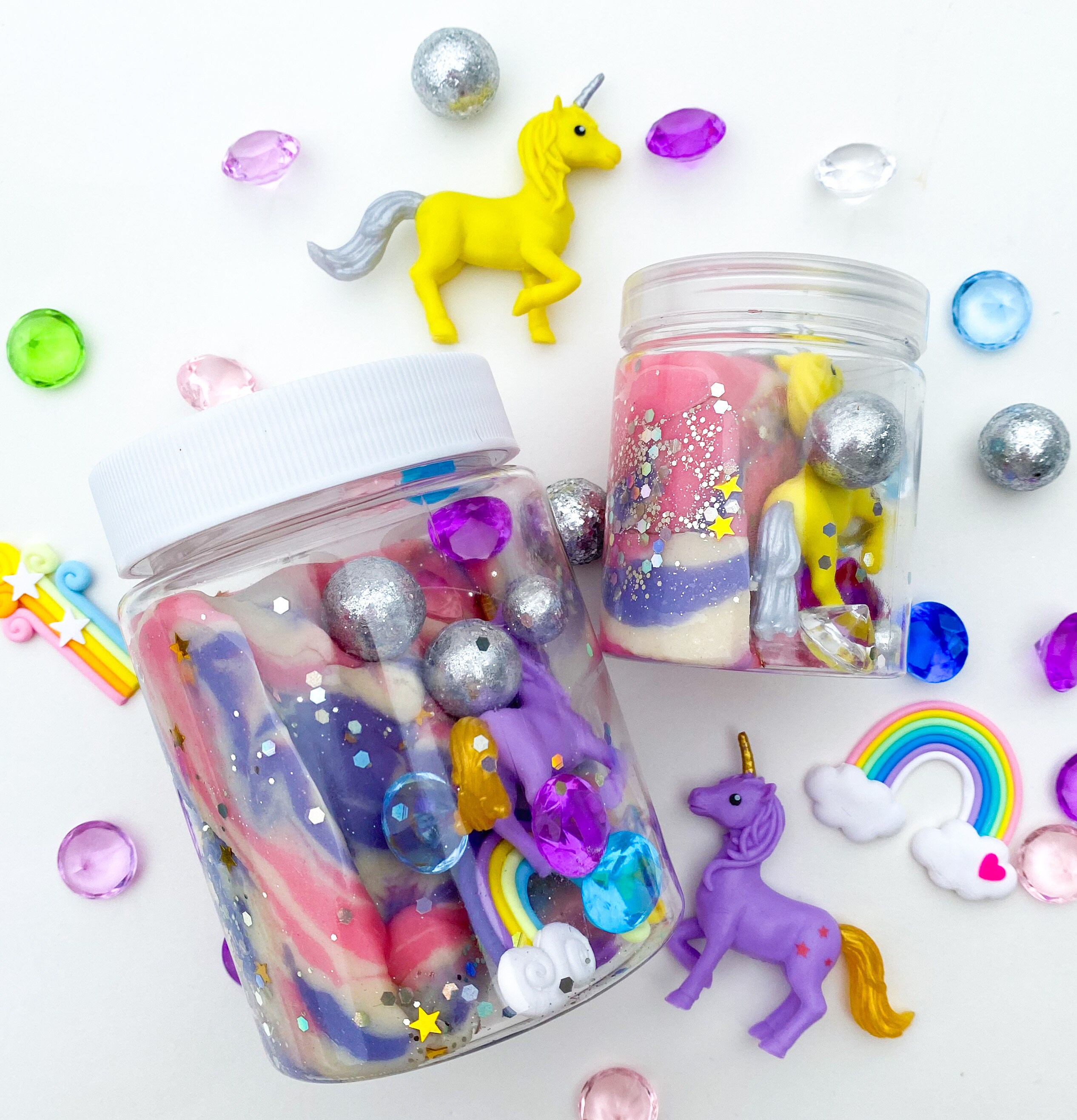 Unicorn Playdough Mat Personalized Birthday Gift for Kids Unicorn