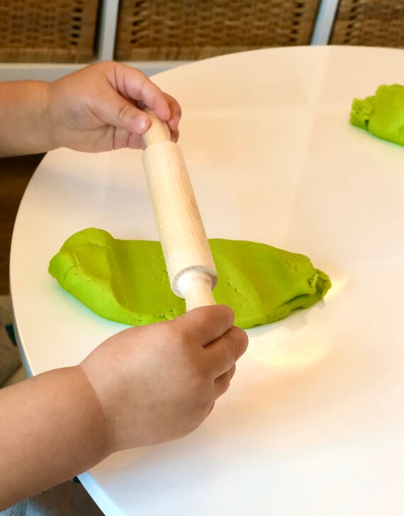 Play Dough Rolling Pin Dough Roller Sensory Play Tool Etsy