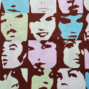 Alexander Henry Fabric| In Crowd | by the Half Yard | OOP Rare