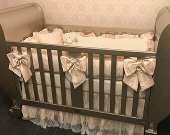 Luxury Crib Bedding Etsy