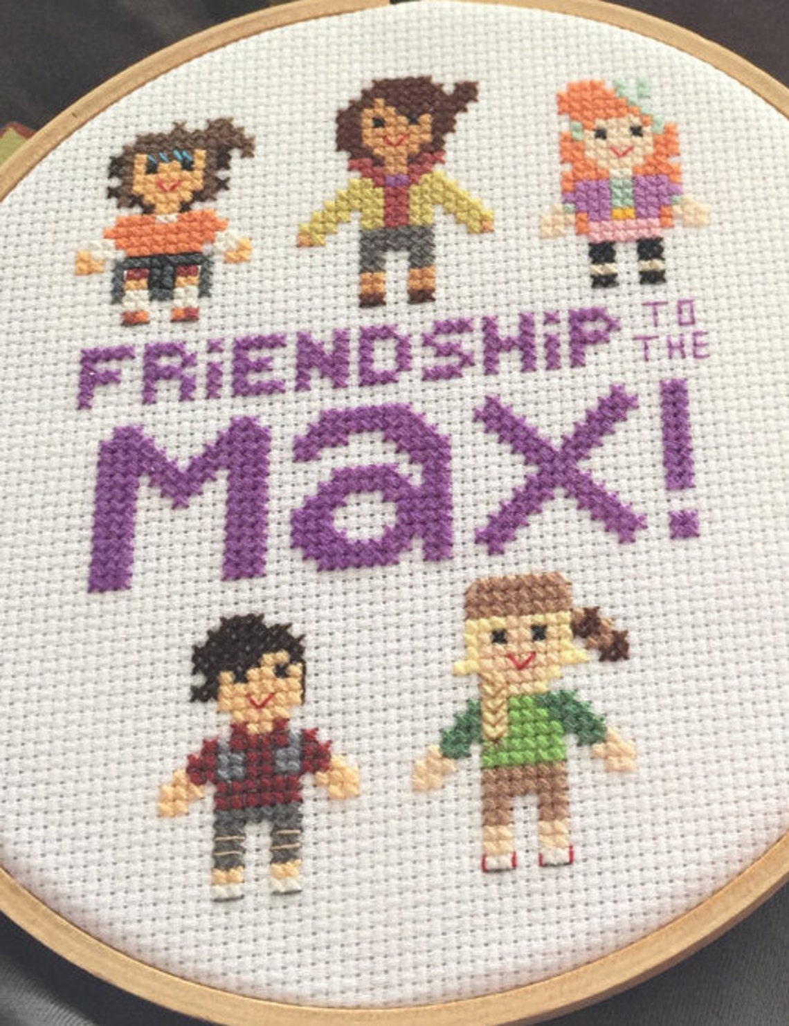 PDF Lumberjanes Friendship to the Max Cross Stitch Pattern Etsy