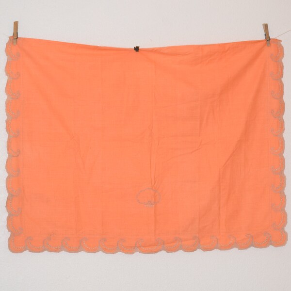 Orange Euro Sham Etsy