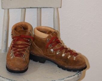 womens hiking boot red laces