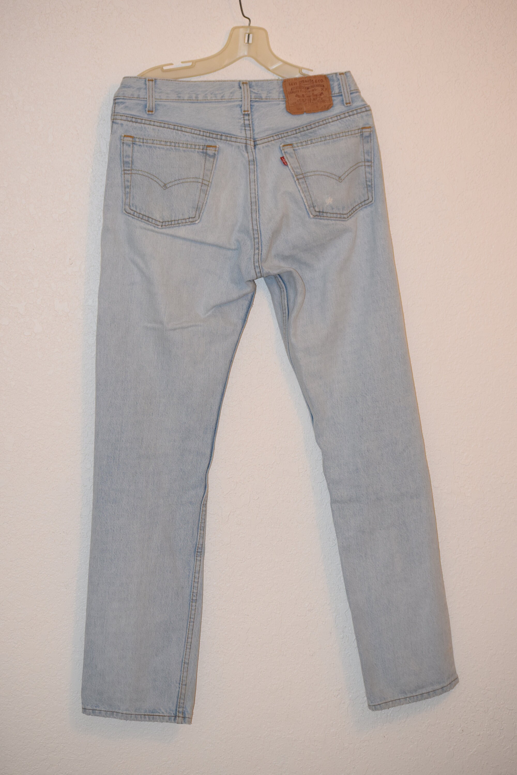 Vintage Old School 1980's Light Wash Levi Straus and Co / - Etsy