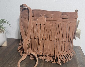 Lucky brand fringe purse hotsell