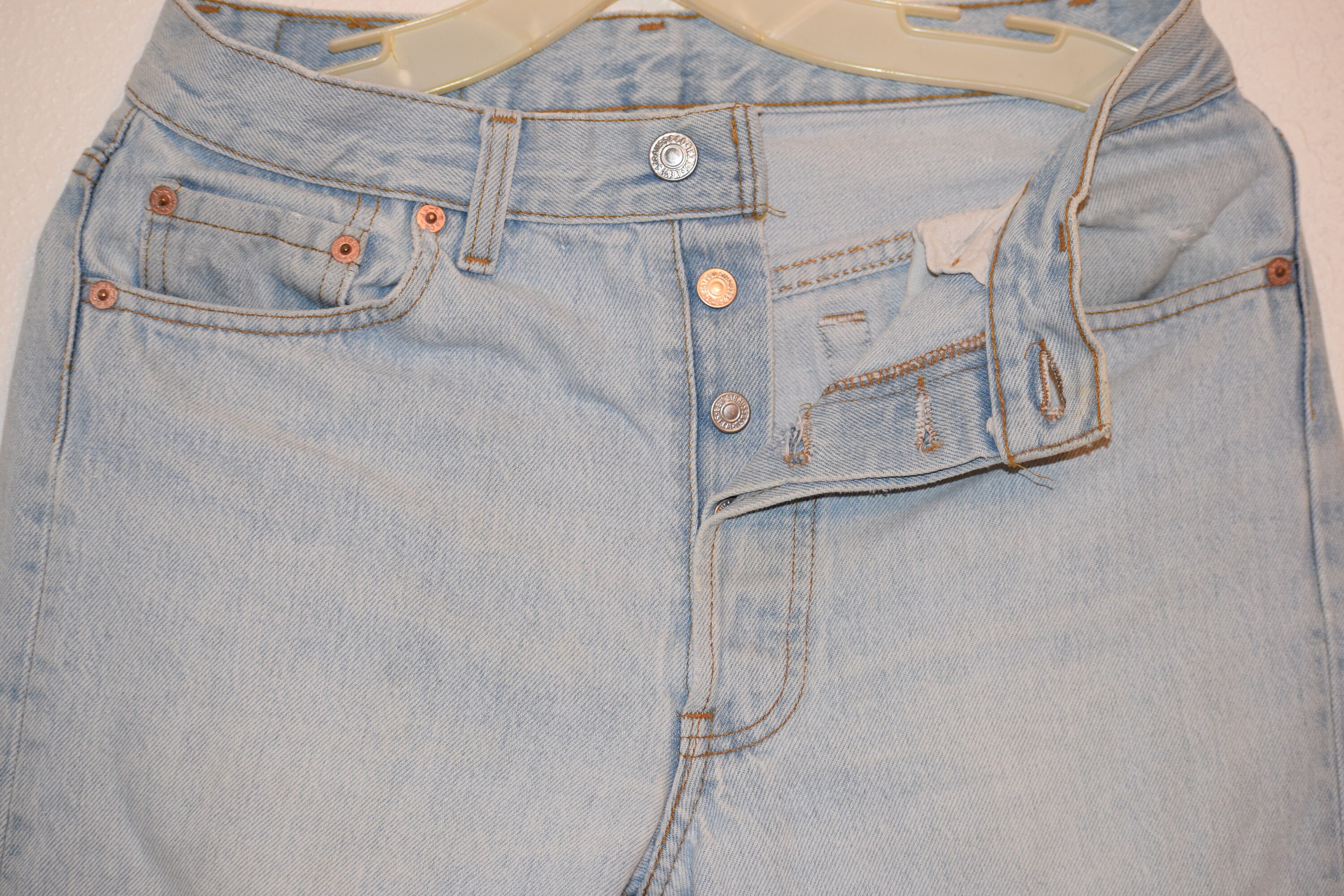 Vintage Old School 1980's Light Wash Levi Straus and Co / - Etsy