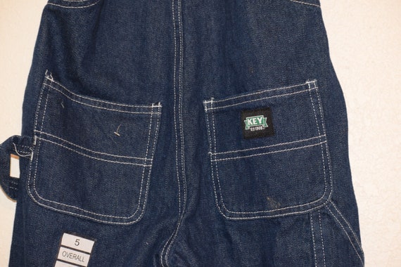 Children's / Child's / Kids Key NOS Dark Denim Ov… - image 4