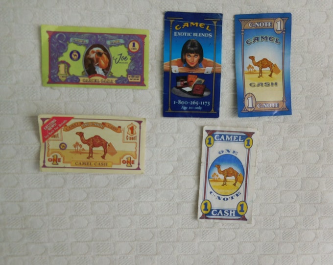 Camel Cigarette Coupons / 5 Types / Lot of 800 or More / Camel ...