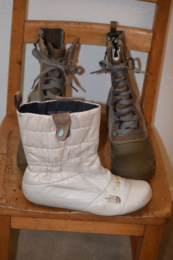 Olive green snow boots online