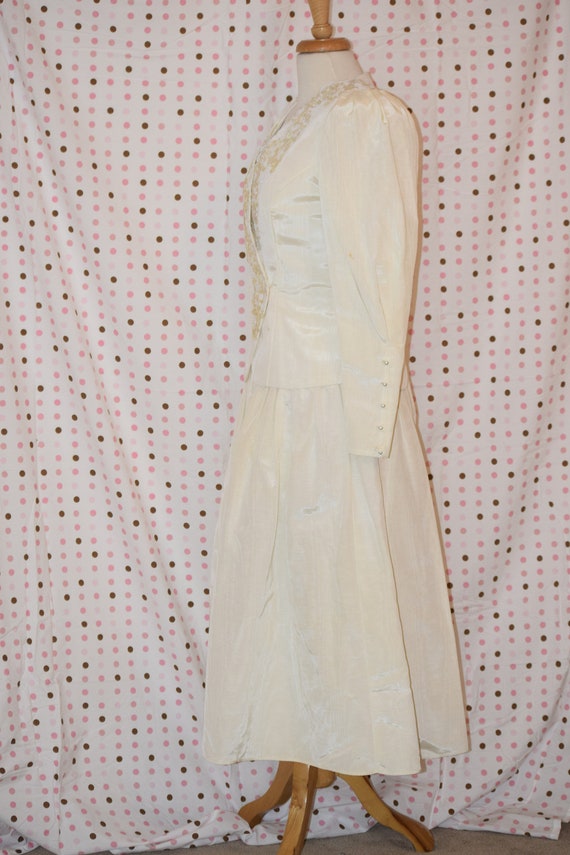 Creamy Jessica McClintock Two Piece Edwardian / O… - image 3