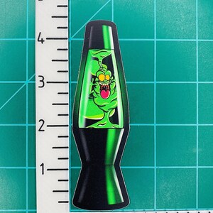 Ghostbusters Slimer Lava Lamp Glow-In-The-Dark Sticker