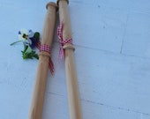 Wooden Spurtle from Tasmanian Celery Top, Scottish porridge stirrer, Polenta stirrer, Fermentation tamper, Muddler