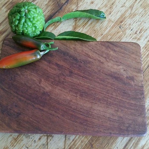 Trendy dark Australian / Tasmanian blackwood board, cheese board, tapas board, trivet,