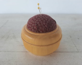 Quirky Huon Pine Pin Cushion