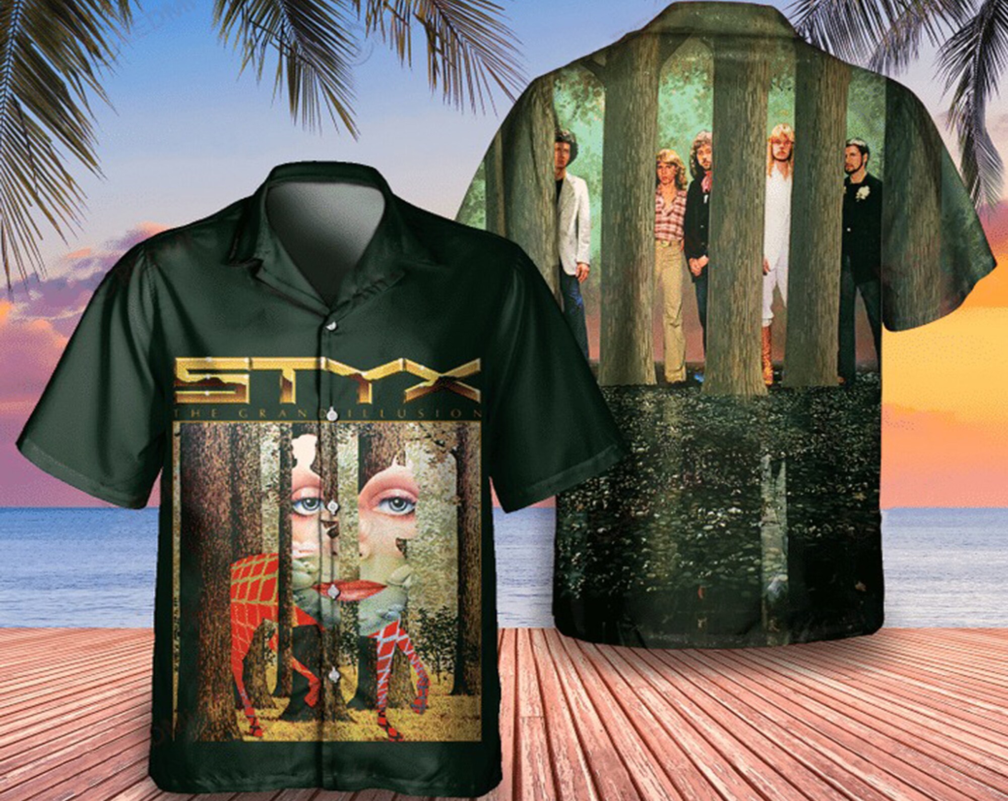 Styxs North American Tour 2022 Shirt, Styxs Shirt, Styxs Shirt 3D, Hawaiian ShirtVintage Rock Band T-Shirt,Music Shirt,Graphic Tee,Gift For Fan
