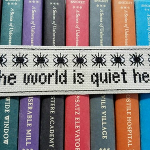 Pattern Only - The World Is Quiet Here Bookmark