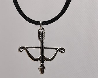 Bow and arrow necklace