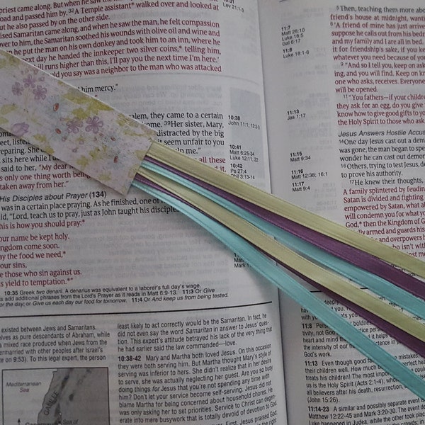 Ribbon Bookmark - Etsy