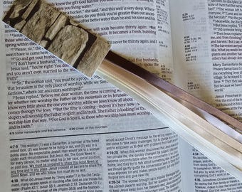 CORNERSTONE Bible bookmark ribbons/ multi page book mark/ hymnal, journal, devotional, Bible study/ Bible accessories/ Christian gift