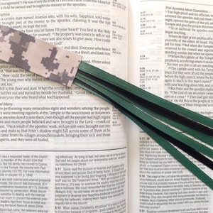 ARMY Bible bookmark ribbons/ ribbon book mark/ hymnals, journals, devotionals, planners, study guide/ Bible accessories/ page saver/ gift