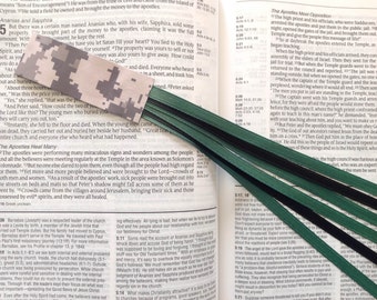 ARMY Bible bookmark ribbons/ ribbon book mark/ hymnals, journals, devotionals, planners, study guide/ Bible accessories/ page saver/ gift