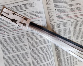 SEEK Bible bookmark ribbons/ multi page ribbon book marker/ Bible accessories/ journal, devotional, hymnal, planner, study tassel/ gift