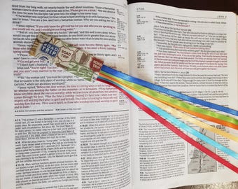 Adventure Bible Bookmark: Multi-Ribbon Page Keeper