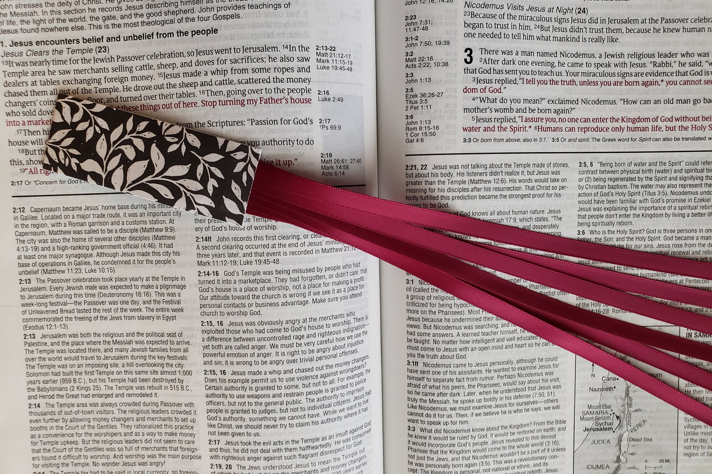 PASTEL RAINBOW Bookmark Ribbon, Multi Page, Bible Study, Hymnal, Hardcover  Book Religious Accessory, VBS, Gift, Handmade 