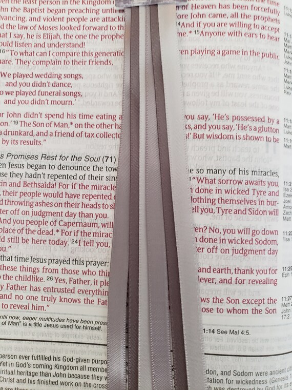 Bible Ribbon Markers (more colors available) - Bible Baptist Bookstore