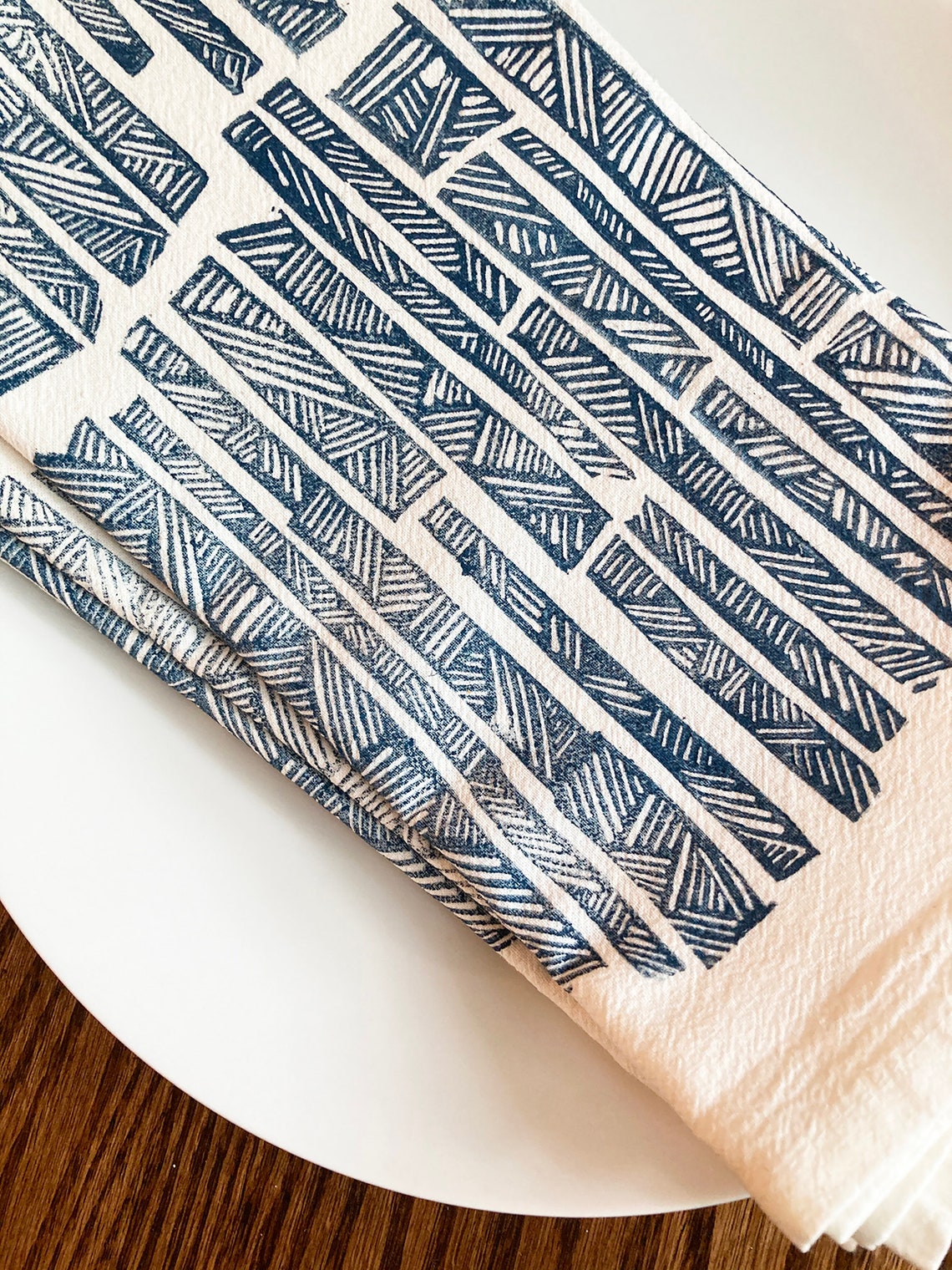 Bamboo Napkin Set Cotton Napkins Mother's Day Gift Etsy