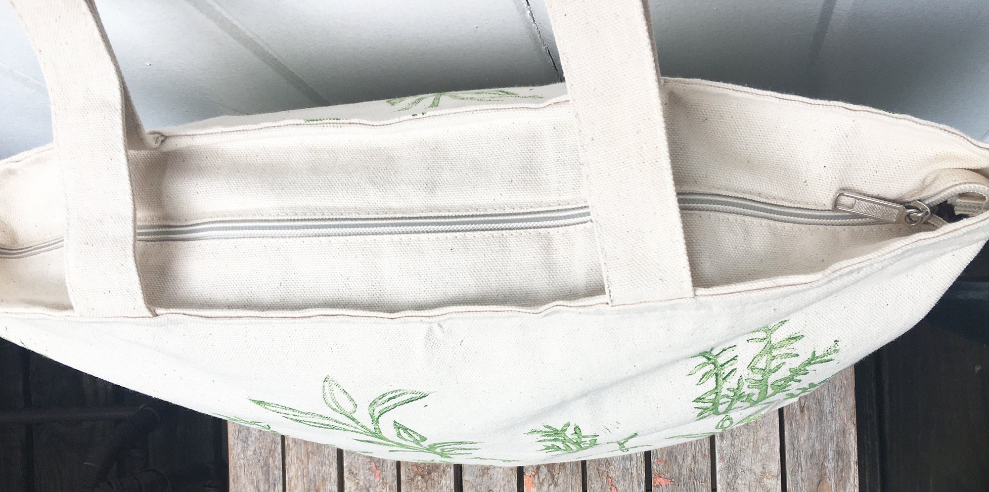 【Rest&Recreation】24SS★ RR CANVAS TOTE BAG Amazon.com: Readywares Waxed Canvas Zipper Tote Bag with