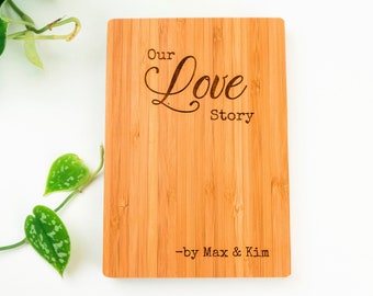 Wooden notebook, Sustainable notebook, Happy planner, Bamboo journal, Personalized notebook, Stylish Stationary,Travelers notebook,dagboek