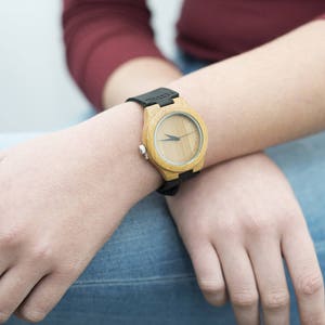 Mercimall wood watch hot sale