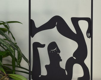 Floating Frame - Wooden Frame - wall art, decoration frame, Picasso, minimalistic wall art, decorative art, wall art frame