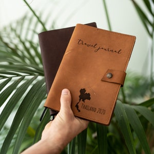 Wandertagebuch, Reisetagebuch, Skizzenbuch, unliniertes Tagebuch, leere Seiten, Tagebuch, personalisiertes Notizbuch, Feldnotiz