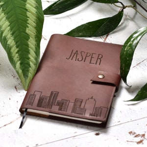 To Do Journal, Mindfulness Journal, Self Care, Nachfüllbares Notizbuch, Leder Journal, Reiseplaner, Sketchbook, Diary, Wish list journal