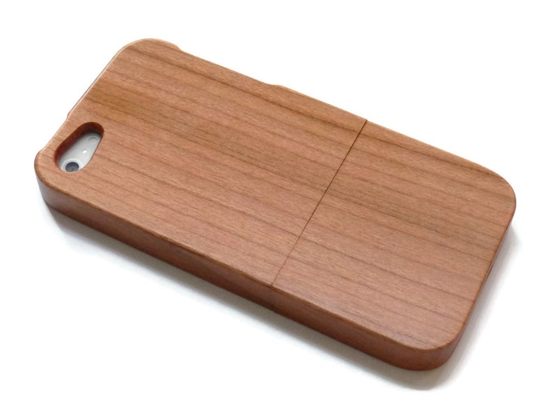 iPhone 6 PLUS case wood wooden iPhone 6 PLUS case walnut, cherry or bamboo wood real wood. image 1