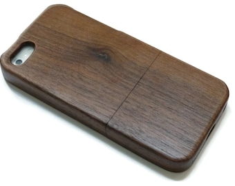 Iphone 6 case wood - wooden iphone 6 case walnut, cherry or bamboo wood - real wood.