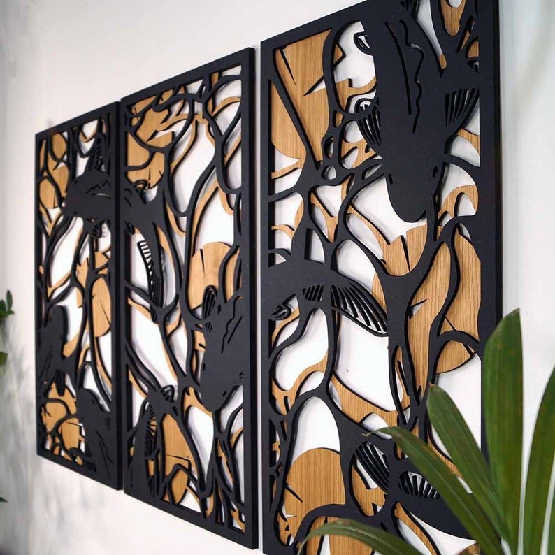 wood wall panels
frames for wall art
3 piece wall panels
wooden ornaments
wood wall panel
wooden wall decor
wooden wall art
wall hanging
wood wall decoration
to hang on the wall
koi fish decoration
japanise wall art
3d wall art