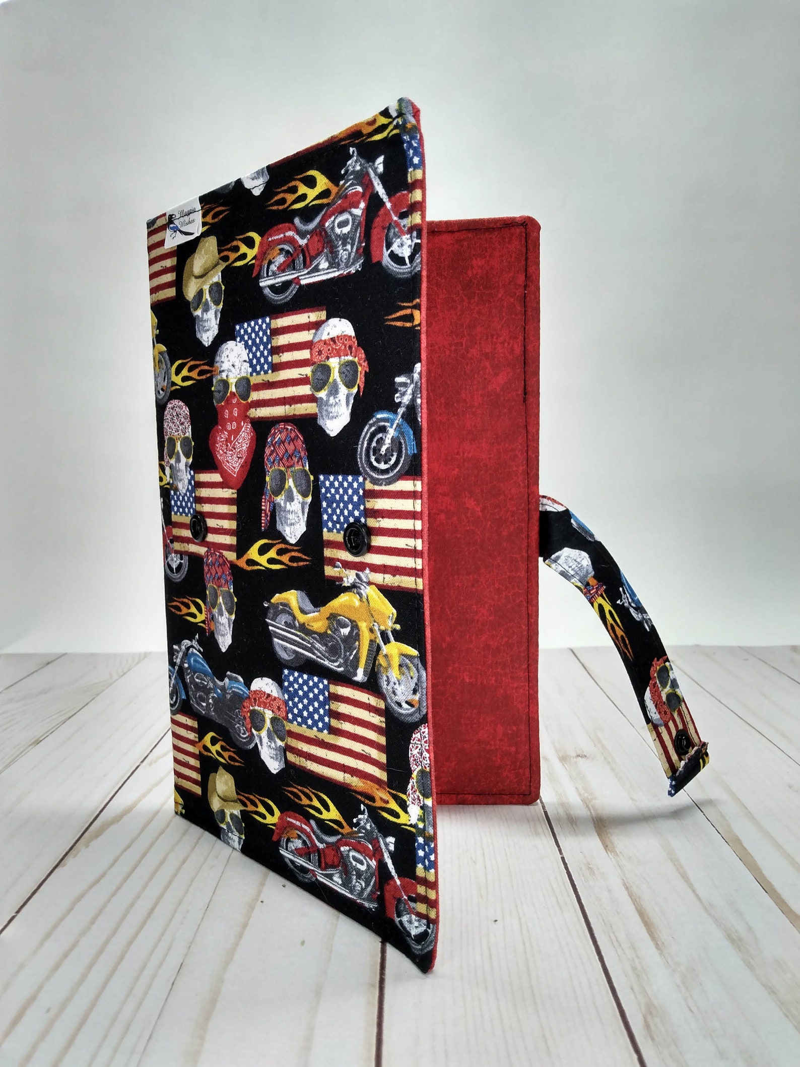 Pattern Keeper Chart Pattern Keeper Chart Holder Patriotic Biker Skulls - Etsy