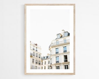 Paris Photography Print - Paris Architecture Photography - Paris Wall Art - Neutral Photography Print